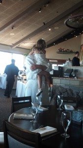 Hugging the Chef