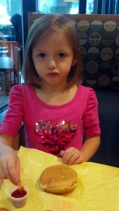 Lunch at McDonalds before school today