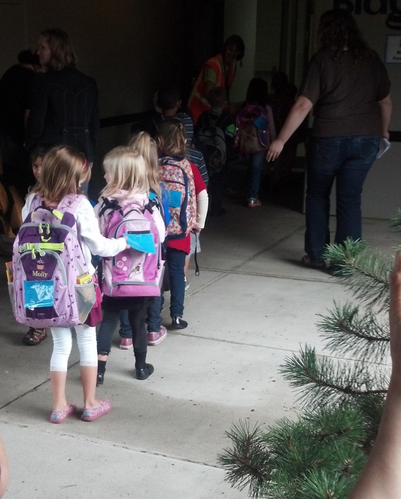 Off to class!