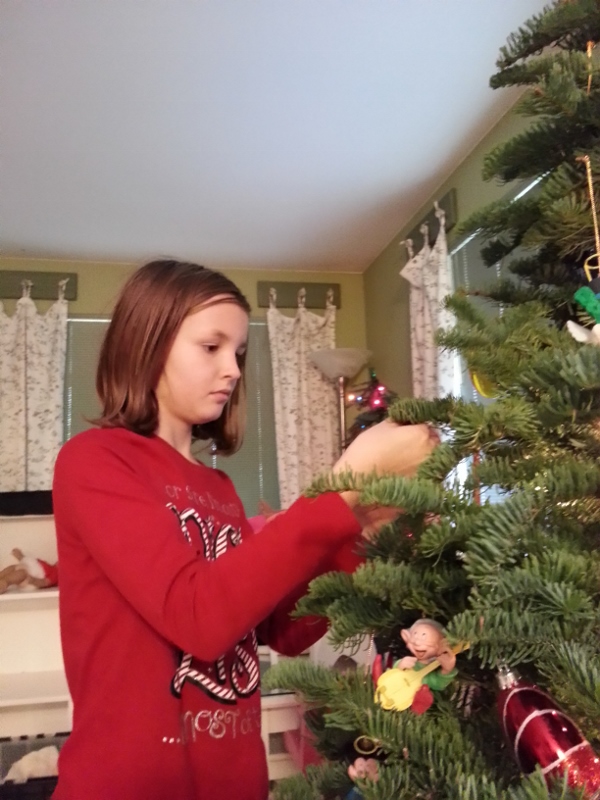 Decorating for Christmas
