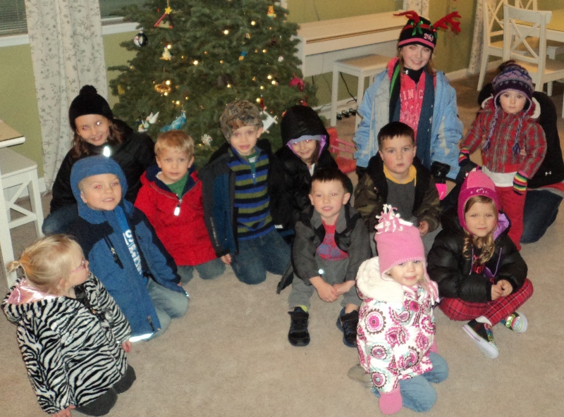 Christmas Caroling in the Neighborhood