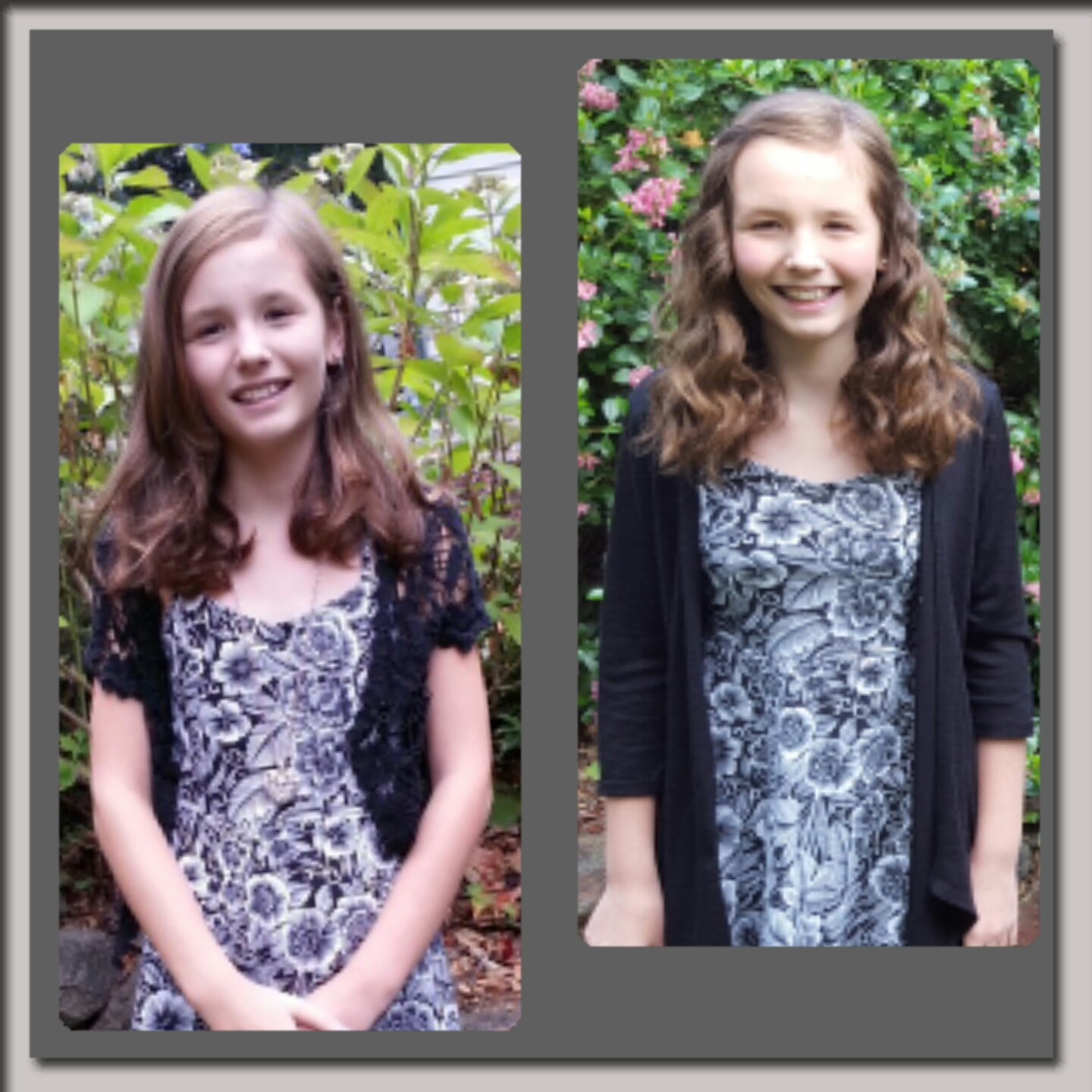 Sage - first and last day of 5th grade