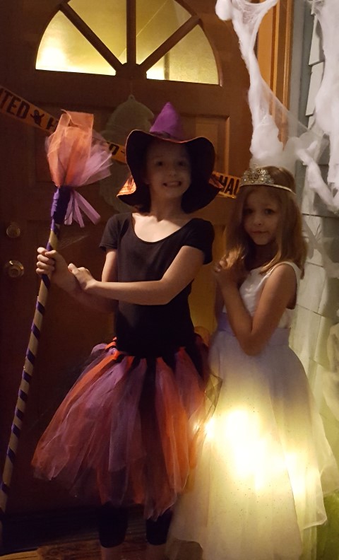 Our little witch and princess